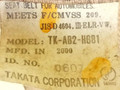 ремень безопасности Mazda MPV LW 2000, LC62LH, TK-AB2-H681 - фото №5