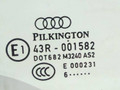стекло двери передней левой Audi Q7 4L 2007, 3.6 л., i, BHK, бензин, АКПП, белый, внедорожник 5 дв., полный привод, 43R-001582, 4L0845201 - фото №2