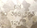 моторчик заднего стеклоочистителя (дворника) Opel Calibra 1 поколение [рестайлинг] 1995, 90355863 - фото №5