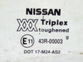 стекло двери задней левой Nissan Primera P10 1995, 43R-00003 - фото №2