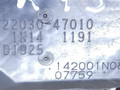заслонка дроссельная Toyota Verso-S 1 поколение P120 NSP120 2011, 1.6 л., бензин, 6МКПП, минивэн, 22030-47010, 142001N08, 07759 - фото №6