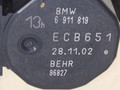 моторчик заслонки печки BMW 7 серия E65/E66/E67 E65 2003, 4.4 л., i, M62 B44 (448S1), бензин, АКПП, черный, седан, задний привод, 6911819 - фото №3