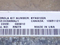 усилитель антенны BMW 7 серия E65/E66/E67 E65 2003, 4.4 л., i, M62 B44 (448S1), бензин, АКПП, черный, седан, задний привод, 6YN9102A, 109311218A - фото №2