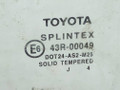 стекло двери задней левой Toyota Carina E 1 поколение T190 1995, зелёный, хетчбэк 5 дв., 43R-00049 - фото №2