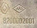 ручка крышки багажника Renault Espace 4 поколение 2004, 2.2 л., дизель, 6МКПП, минивэн, передний привод, 8200002001, 60142800 - фото №3