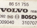датчик удара Volvo XC90 1 поколение [рестайлинг] 2008, 3.2 л., i, B 6324 S, бензин, АКПП, серый, внедорожник 5 дв., полный привод, BOSCH, 8651755 - фото №4