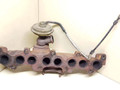 коллектор выпускной Citroen C5 1 поколение 2001, 2.2 л., HDi, 4HX (DW12TED4/FAP), дизель, 5МКПП, серебристый, универсал, передний привод, 0341F8 - фото №2