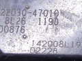 заслонка дроссельная Toyota Yaris XP9 [рестайлинг] 2009, 1.3 л., i, бензин, 22030-47010 - фото №5