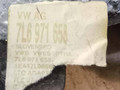 усилитель бампера заднего Volkswagen Touareg 1 поколение 2005, 3.2 л., i, BMX, бензин, АКПП, серый, внедорожник 5 дв., полный привод, 7L6971658 - фото №3
