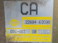блок управления двигателем Nissan Sunny N14 1991, 2.0 л., CD20, дизель, МКПП, белый, седан, передний привод, 2260462C00 - фото №2