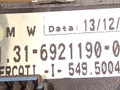 Кнопка парктроника BMW 7 серия E65/E66/E67 E65 2003, 4.4 л., i, M62 B44 (448S1), бензин, АКПП, черный, седан, задний привод, 61.31-6921190-01 - фото №3