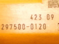форсунка Suzuki Ignis 2 поколение (MH) 2005, 1.5 л., i, бензин, 297500-0120, DENSO - фото №4
