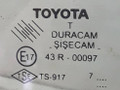 форточка передняя правая Toyota Corolla Verso 2 поколение AR10 2007 - фото №3