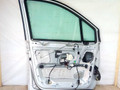 замок двери передней левой Fiat Ulysse 2 поколение 2002, серебристый - фото №3