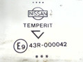 стекло кузовное боковое правое Nissan Serena С23 [рестайлинг] 1995, 43R-000042 - фото №3