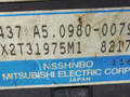 блок ABS Mitsubishi Galant 8 поколение EA2W 1998, 2.0 л., i, 4G63 (SOHC 16V), бензин, АКПП, темно-серый, универсал, передний привод, 27531AC040, MR289078, X2T31975M1, AC0511-91911, Q003T05771, NISSHINBO, 11000040380 - фото №8
