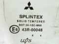 стекло двери передней правой Mitsubishi Colt 6 поколение (Z20/Z30) 2006, 1.5 л., OM 639.939, дизель, МКПП, черный, хетчбэк 5 дв., передний привод, 43R-00048, MR959286 - фото №2