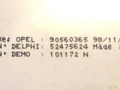 блок управления печки / климат-контроля Opel Astra G 1998, 1.6 л., i, X 16 XEL, бензин, 5МКПП, серебристый, универсал, передний привод, 52475624 - фото №3