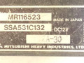 блок управления вентилятором (реле) Mitsubishi Carisma 1 поколение [рестайлинг] 2000, 1.8 л., GDi, бензин, MR116523 - фото №3