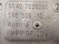 обшивка двери задняя правая BMW 7 серия E65/E66/E67 E65 2003, 4.4 л., i, M62 B44 (448S1), бензин, АКПП, черный, седан, задний привод, BSC1C01C27, 586509-10, 51427026035, BS11D53504 - фото №5