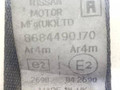 ремень безопасности Nissan Primera P10 1994, 8684490J70 - фото №4