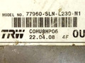 блок AirBag Honda Fit 2 поколение 2008, SRS, 77960-SLW-L230-141 - фото №4