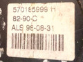 ремень безопасности Mitsubishi Carisma 1 поколение 1998, 570321300, 570185999H - фото №6