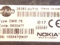 блок управления телефоном Nissan Primera P12 2003, 28383AV710, DME-7E, 10224701K37 - фото №3