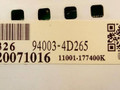 щиток приборов (приборная панель) Kia Carnival VQ 2009, 2.9 л., D, дизель, 20071016, 94003-4D265 - фото №4