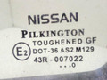 форточка задняя левая Nissan Almera N16 2001, 1.8 л., i, QG18DE, бензин, МКПП, серебристый, хетчбэк 5 дв., передний привод, AS-2, 43R-007022, 82263BM701 - фото №2