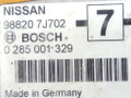 блок AirBag Nissan Primera P11 1998, BOSCH, 0285001329, 988207J702 - фото №4