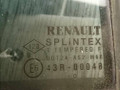 форточка задняя правая Renault Clio 2 поколение 2000, 1.9 л., F9Q 780, дизель, МКПП, белый, хетчбэк 5 дв., передний привод, 43R-00048, 8200703288, 7700842897 - фото №2