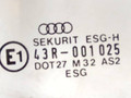 стекло двери задней левой Audi 100 С3 [рестайлинг] 1990, 43R-001025 - фото №2