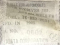 ремень безопасности Mazda MPV LW 2001, LC62RH, TK-AB2-H681 - фото №5
