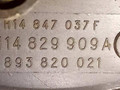 моторчик печки SEAT Toledo 1 поколение 1995, H14847037F, 893820021, H14829909A - фото №3