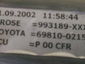 стеклоподъемник электрический передний правый Toyota Corolla 9 поколение (E120/E130) [рестайлинг] 2003, 2.0 л., дизель, МКПП, синий, универсал, передний привод, 69810-02150, BROSE, 993189-XXX - фото №3