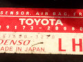 датчик удара Toyota Avensis 1 поколение (T220) [рестайлинг] 2002, 89173-20080 - фото №2