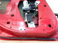 стекло двери задней левой Renault Megane 2 поколение 2004, красный, хетчбэк 5 дв., 8200493043 - фото №3