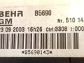 блок управления печки / климат-контроля Opel Zafira 1 поколение (A) [рестайлинг] 2003, 2.0 л., дизель, 5МКПП, серебристый, хетчбэк 5 дв., передний привод, B5690, 23092003, 12185515, BEHR - фото №4