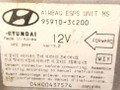 блок AirBag Hyundai Sonata 4 поколение [рестайлинг] 2002, 95910-3C200 - фото №3