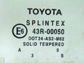 стекло двери передней правой Toyota Avensis 1 поколение (T220) [рестайлинг] 2002, 43R-00050 - фото №2