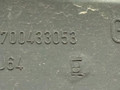 молдинг двери передней левой Renault Scenic 1 поколение [рестайлинг] JA04 2001, 1.6 л., i, K4M 700, бензин, 5МКПП, синий, минивэн, передний привод, 7700433053 - фото №2