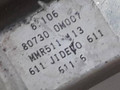 стеклоподъемник электрический передний правый Nissan Almera N15 1998, 807300M007, MMR511-113, JIDECO - фото №3