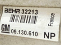 радиатор кондиционера Opel Astra G 1998, 1.2 л., i, X 12 XE, бензин, 5МКПП, красный, хетчбэк 3 дв., передний привод, 32213, BEHR - фото №3