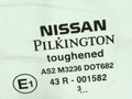 стекло двери задней левой Nissan Almera N16 2003, хетчбэк 5 дв., 43R-001582, 82301BM701 - фото №2