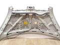 капот Mitsubishi Colt 6 поколение (Z20/Z30) 2005, серебристый - фото №2