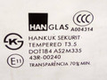 стекло двери передней левой Hyundai H-1 Starex 1999, GDi, бензин, 43R-00240, 824104A010 - фото №2