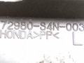 молдинг двери задней левой Honda CR-V 1 поколение [рестайлинг] 2000, серебристый, 72980-S4N-0031 - фото №3