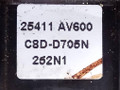 кнопка стеклоподъемника двери передней правой Nissan Primera P12 2003, 25411AV600 - фото №3