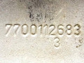 коллектор впускной Renault Clio 2 поколение 2000, 1.9 л., F9Q 780, дизель, МКПП, белый, хетчбэк 5 дв., передний привод, 7700112683 - фото №3